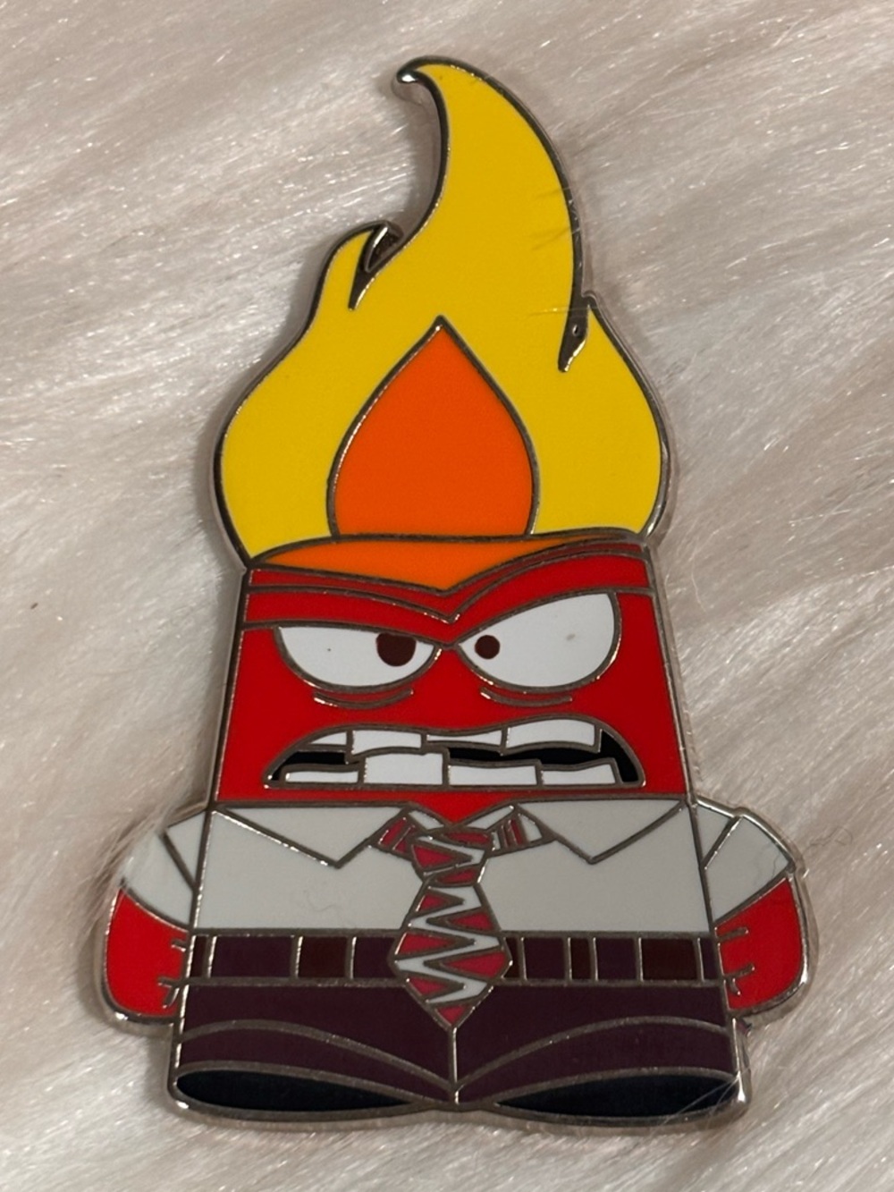 Disney Pin Anger Inside Out Disneyland Paris